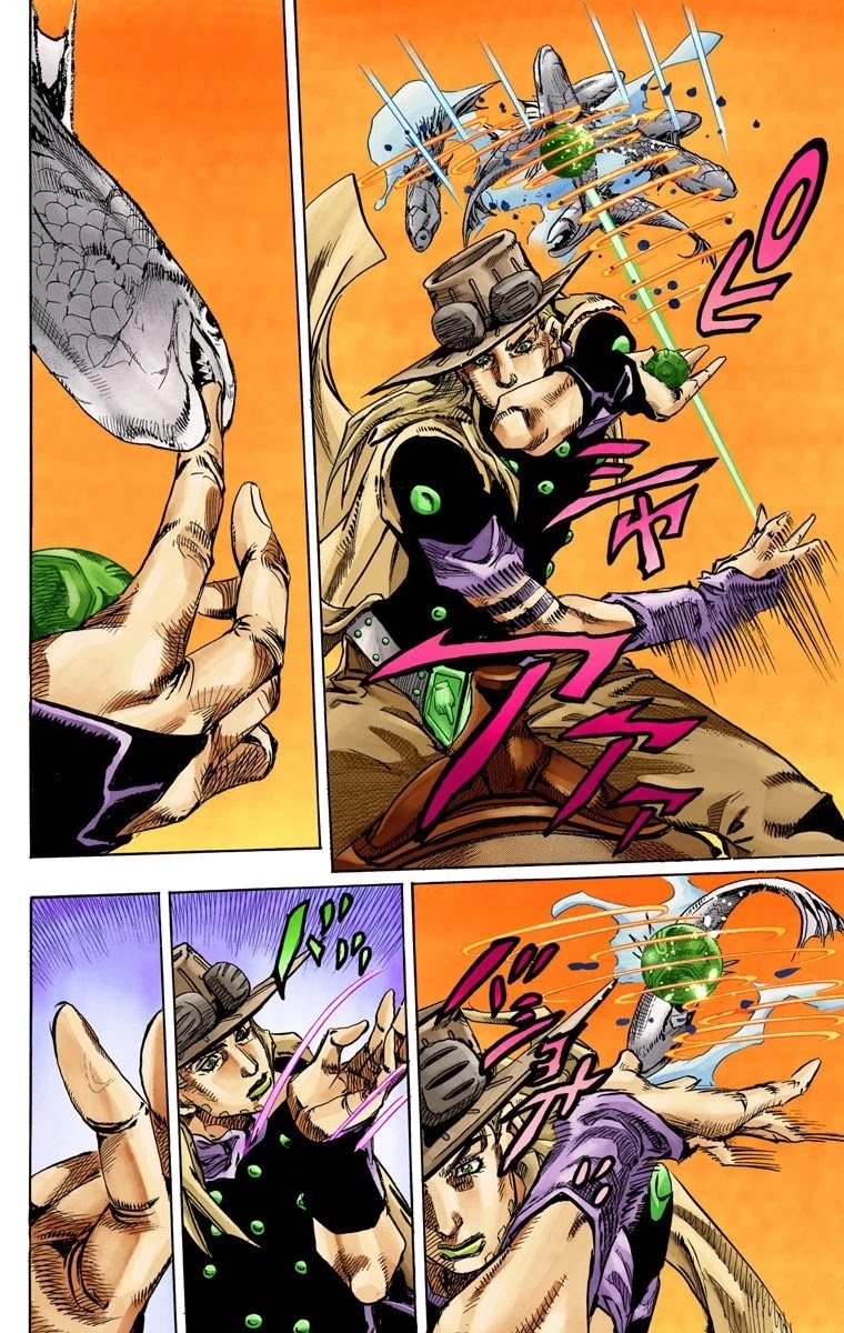 JoJo's Bizarre Adventure Part 7 - Steel Ball Run (Official Colored) Chapter 77 page 22 - Chapter 77: D4C Part 10