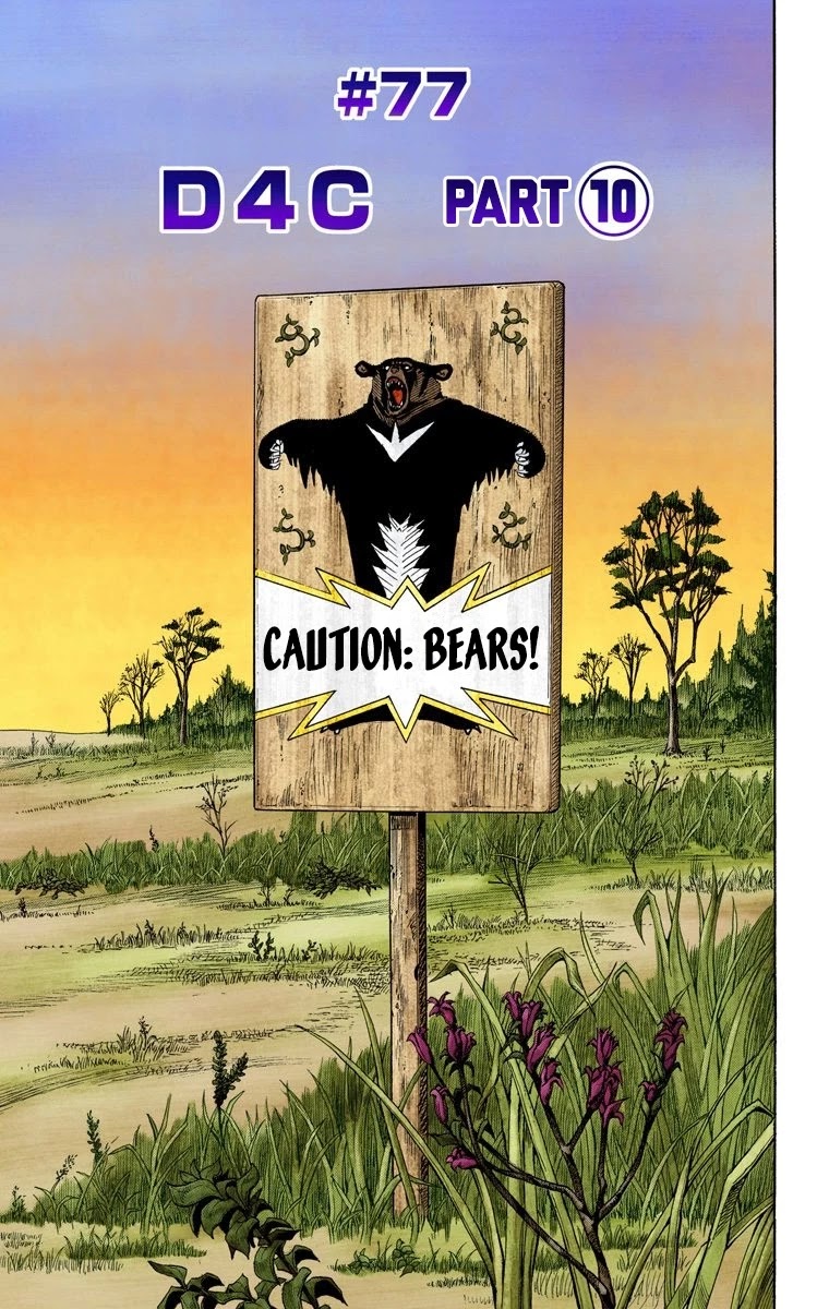 JoJo's Bizarre Adventure Part 7 - Steel Ball Run (Official Colored) Chapter 77 page 3 - Chapter 77: D4C Part 10