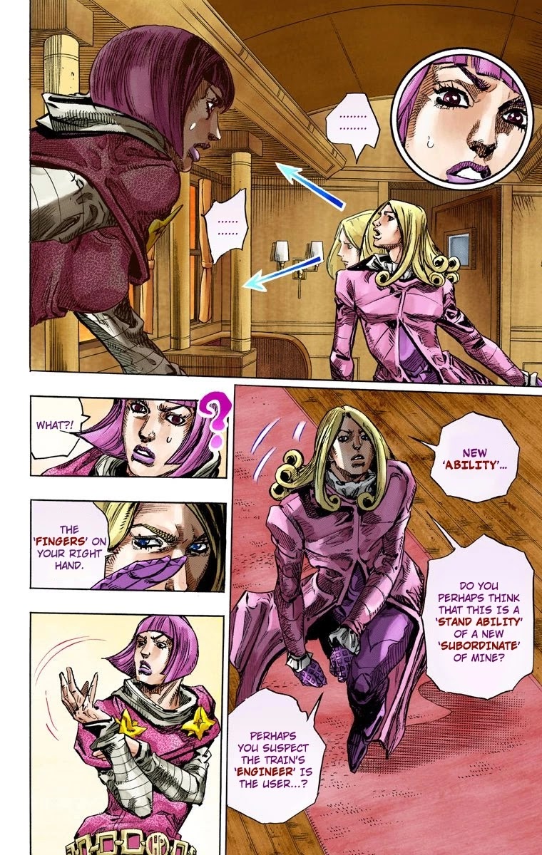 JoJo's Bizarre Adventure Part 7 - Steel Ball Run (Official Colored) Chapter 77 page 33 - Chapter 77: D4C Part 10