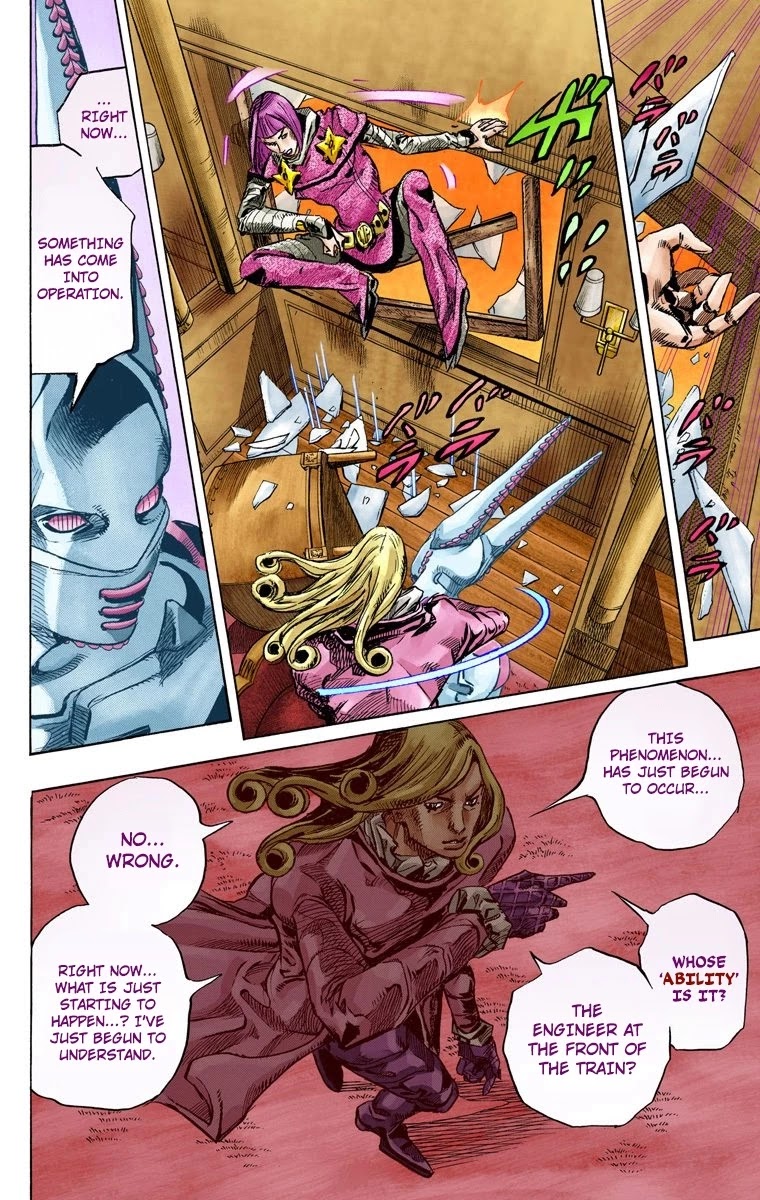 JoJo's Bizarre Adventure Part 7 - Steel Ball Run (Official Colored) Chapter 77 page 36 - Chapter 77: D4C Part 10