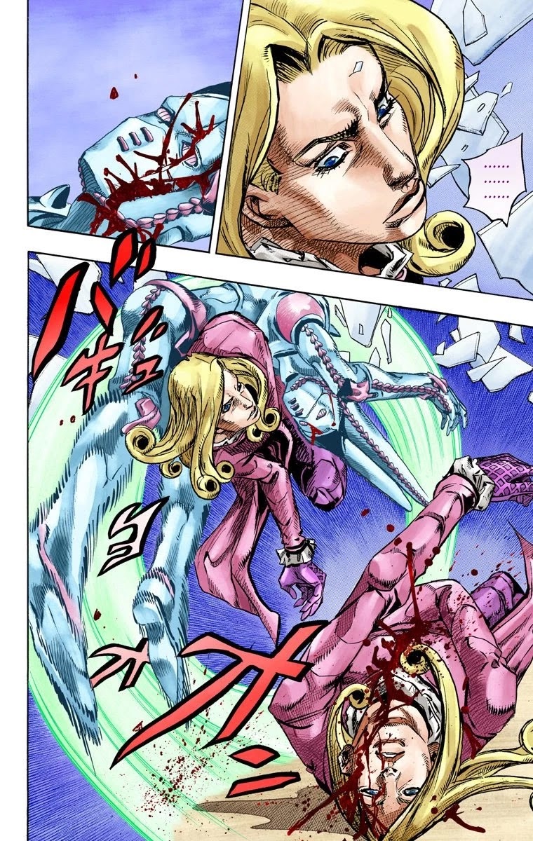 JoJo's Bizarre Adventure Part 7 - Steel Ball Run (Official Colored) Chapter 77 page 6 - Chapter 77: D4C Part 10