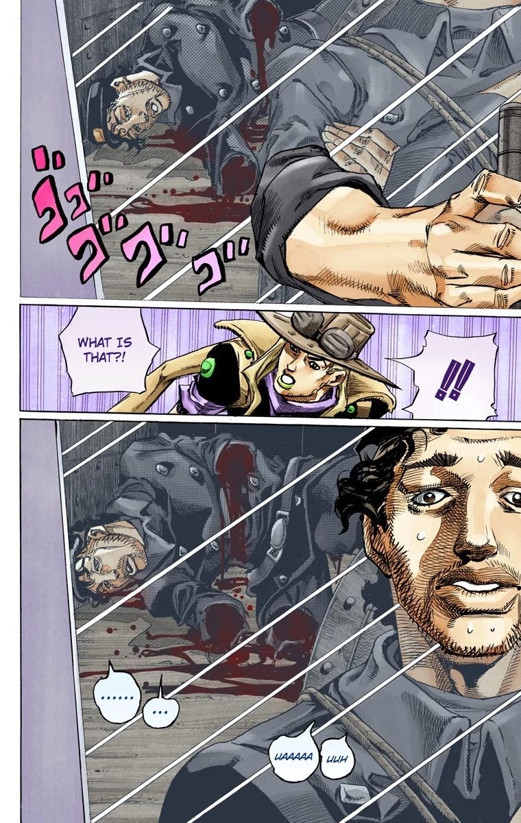 JoJo's Bizarre Adventure Part 7 - Steel Ball Run (Official Colored) Chapter 78 page 15 - Chapter 78: D4C Part 11 -Love Train-