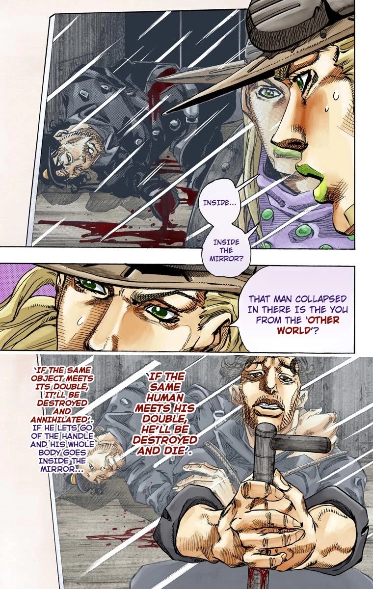 JoJo's Bizarre Adventure Part 7 - Steel Ball Run (Official Colored) Chapter 78 page 18 - Chapter 78: D4C Part 11 -Love Train-