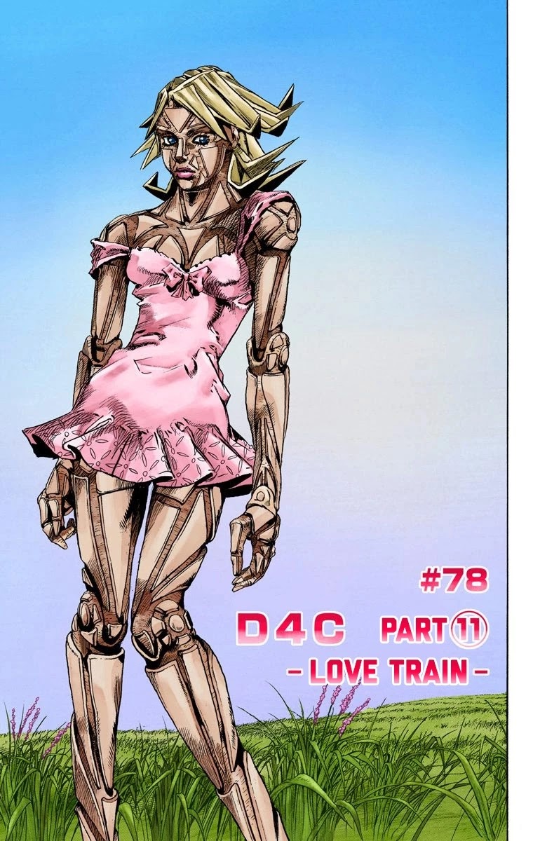 JoJo's Bizarre Adventure Part 7 - Steel Ball Run (Official Colored) Chapter 78 page 2 - Chapter 78: D4C Part 11 -Love Train-