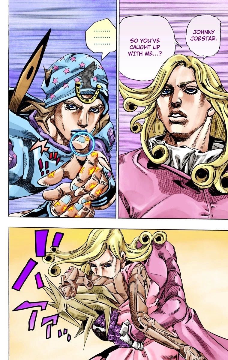 JoJo's Bizarre Adventure Part 7 - Steel Ball Run (Official Colored) Chapter 78 page 23 - Chapter 78: D4C Part 11 -Love Train-