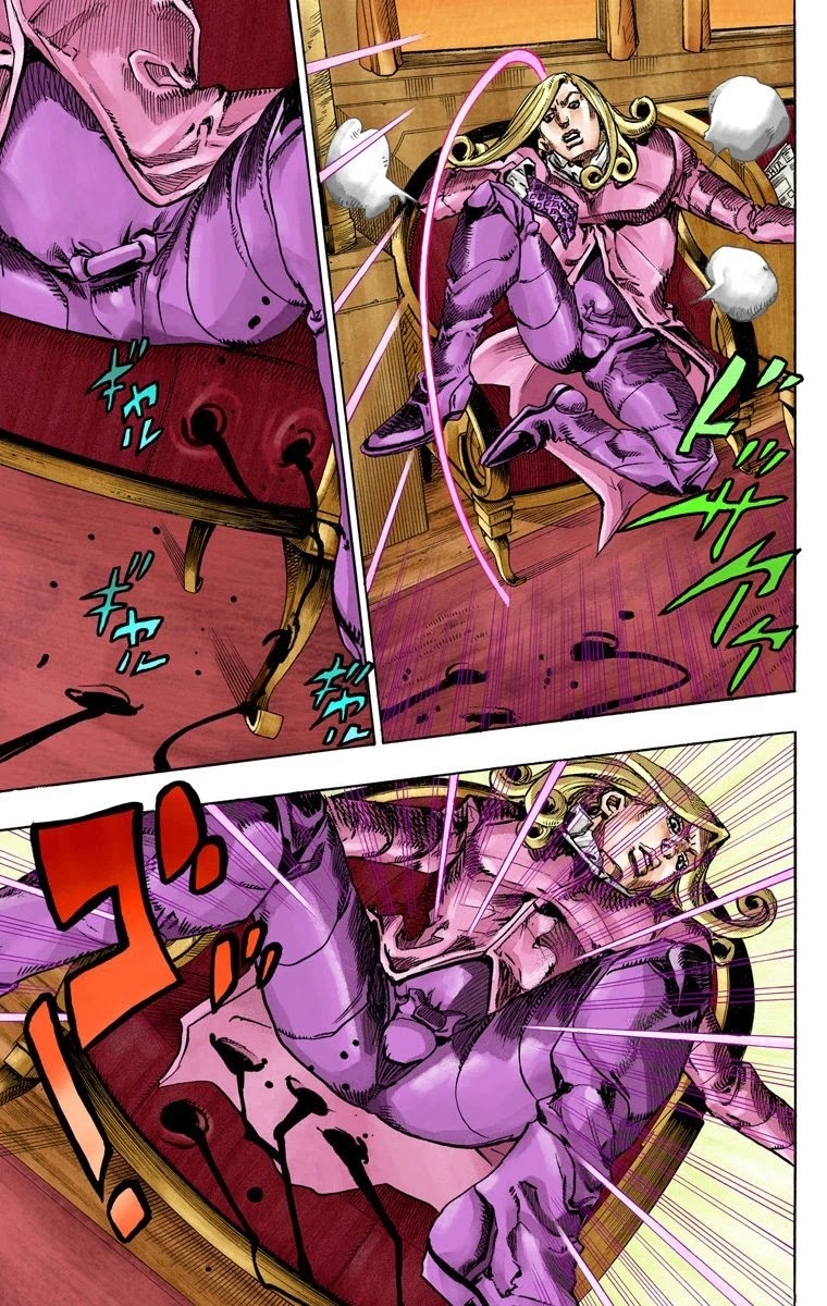 JoJo's Bizarre Adventure Part 7 - Steel Ball Run (Official Colored) Chapter 78 page 27 - Chapter 78: D4C Part 11 -Love Train-
