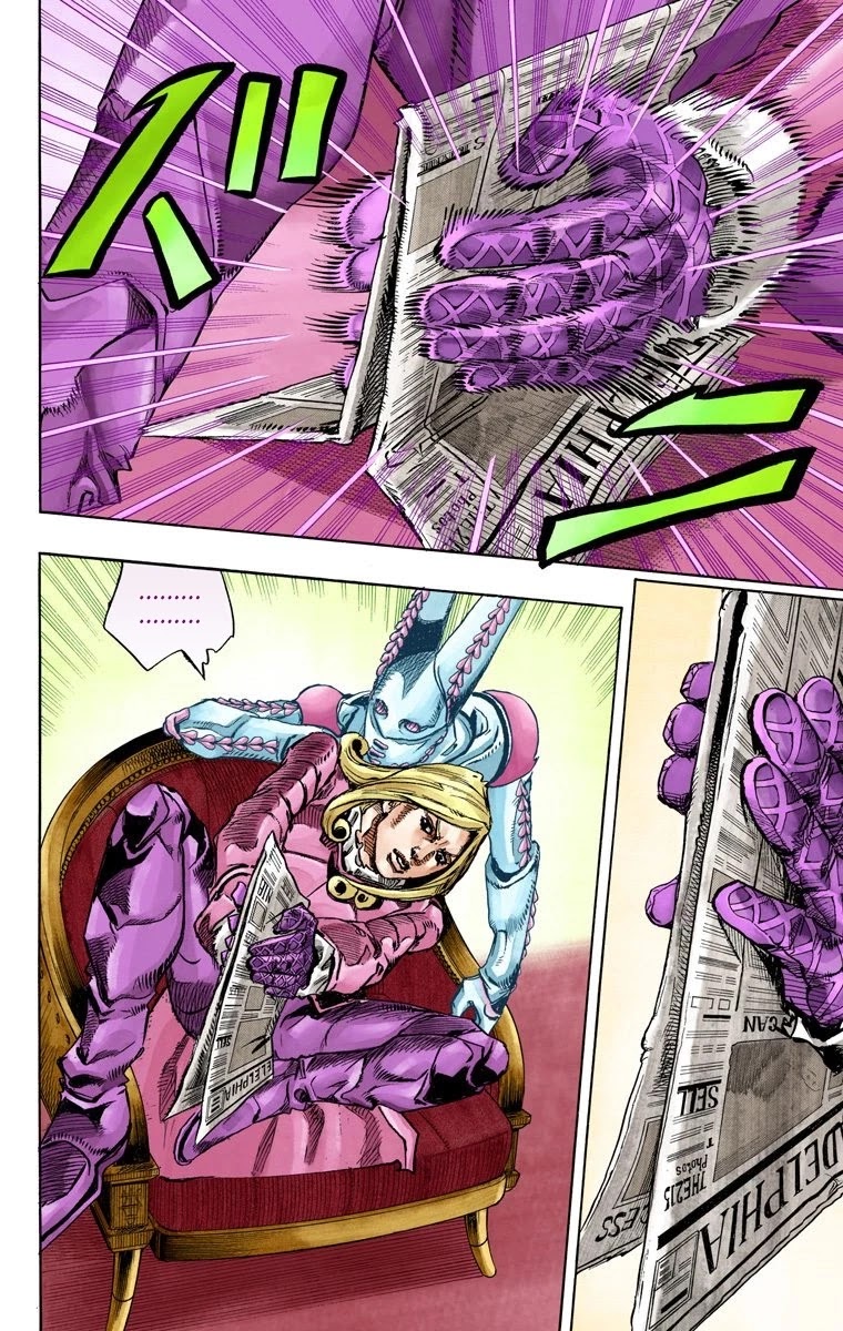 JoJo's Bizarre Adventure Part 7 - Steel Ball Run (Official Colored) Chapter 78 page 28 - Chapter 78: D4C Part 11 -Love Train-