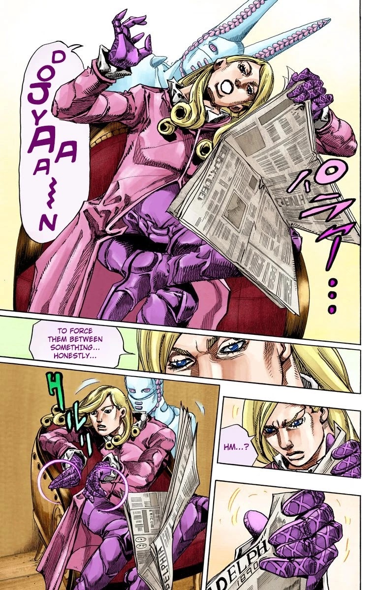 JoJo's Bizarre Adventure Part 7 - Steel Ball Run (Official Colored) Chapter 78 page 29 - Chapter 78: D4C Part 11 -Love Train-
