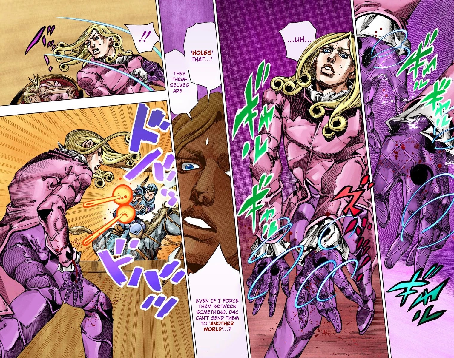 JoJo's Bizarre Adventure Part 7 - Steel Ball Run (Official Colored) Chapter 78 page 30 - Chapter 78: D4C Part 11 -Love Train-