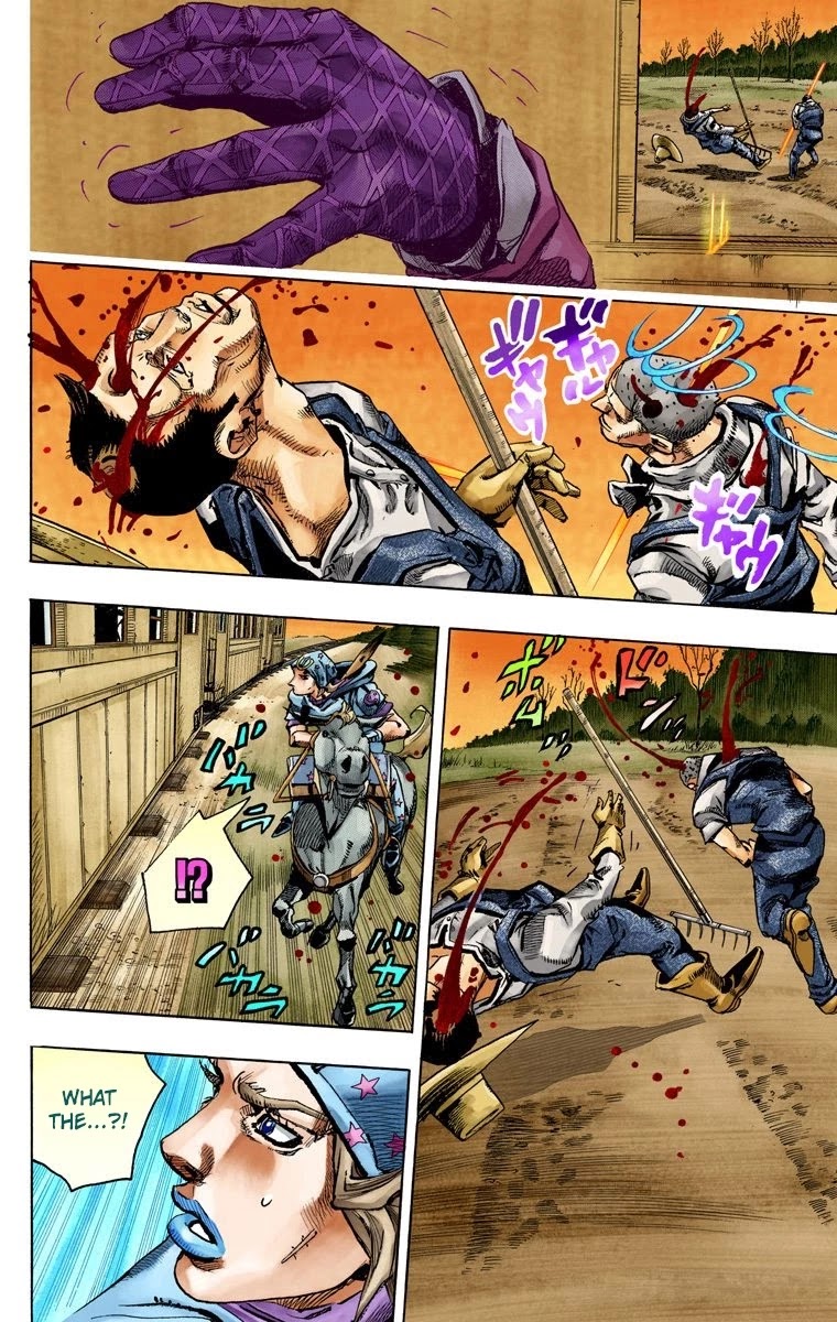 JoJo's Bizarre Adventure Part 7 - Steel Ball Run (Official Colored) Chapter 78 page 34 - Chapter 78: D4C Part 11 -Love Train-