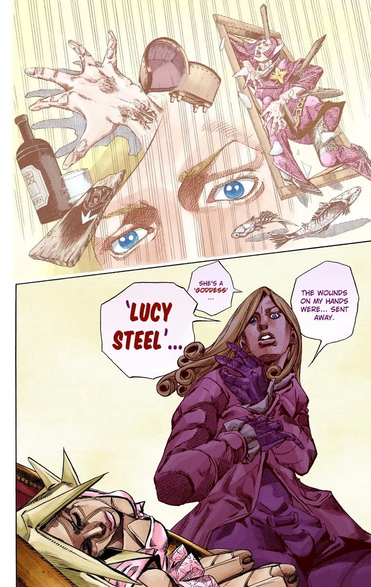 JoJo's Bizarre Adventure Part 7 - Steel Ball Run (Official Colored) Chapter 78 page 36 - Chapter 78: D4C Part 11 -Love Train-