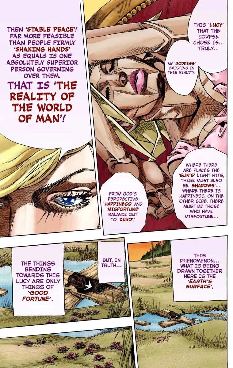 JoJo's Bizarre Adventure Part 7 - Steel Ball Run (Official Colored) Chapter 78 page 37 - Chapter 78: D4C Part 11 -Love Train-