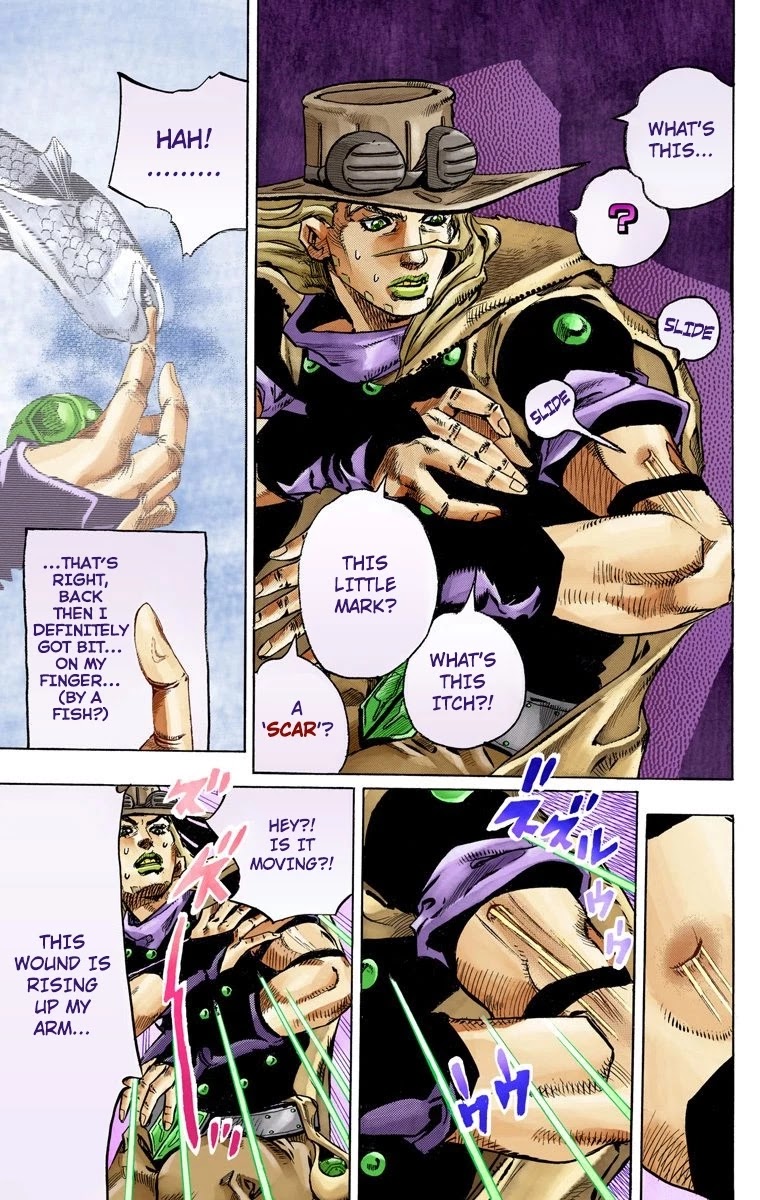JoJo's Bizarre Adventure Part 7 - Steel Ball Run (Official Colored) Chapter 78 page 41 - Chapter 78: D4C Part 11 -Love Train-