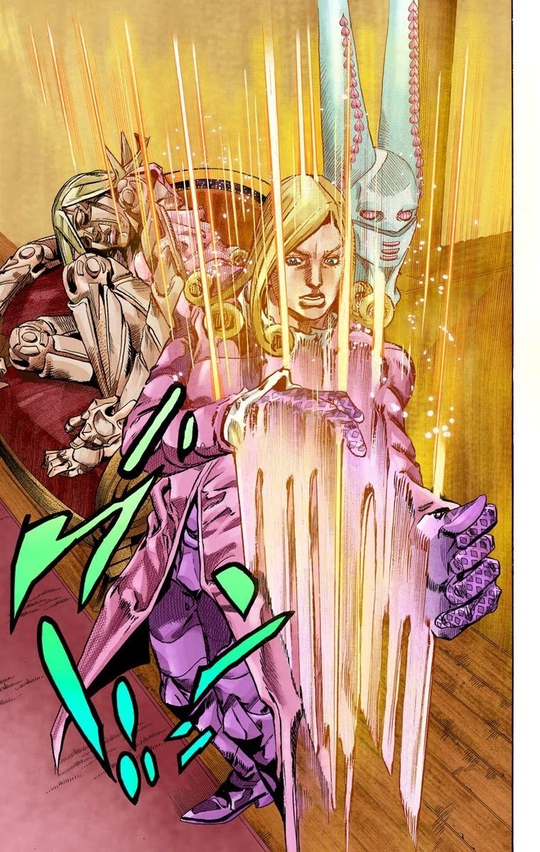JoJo's Bizarre Adventure Part 7 - Steel Ball Run (Official Colored) Chapter 78 page 5 - Chapter 78: D4C Part 11 -Love Train-