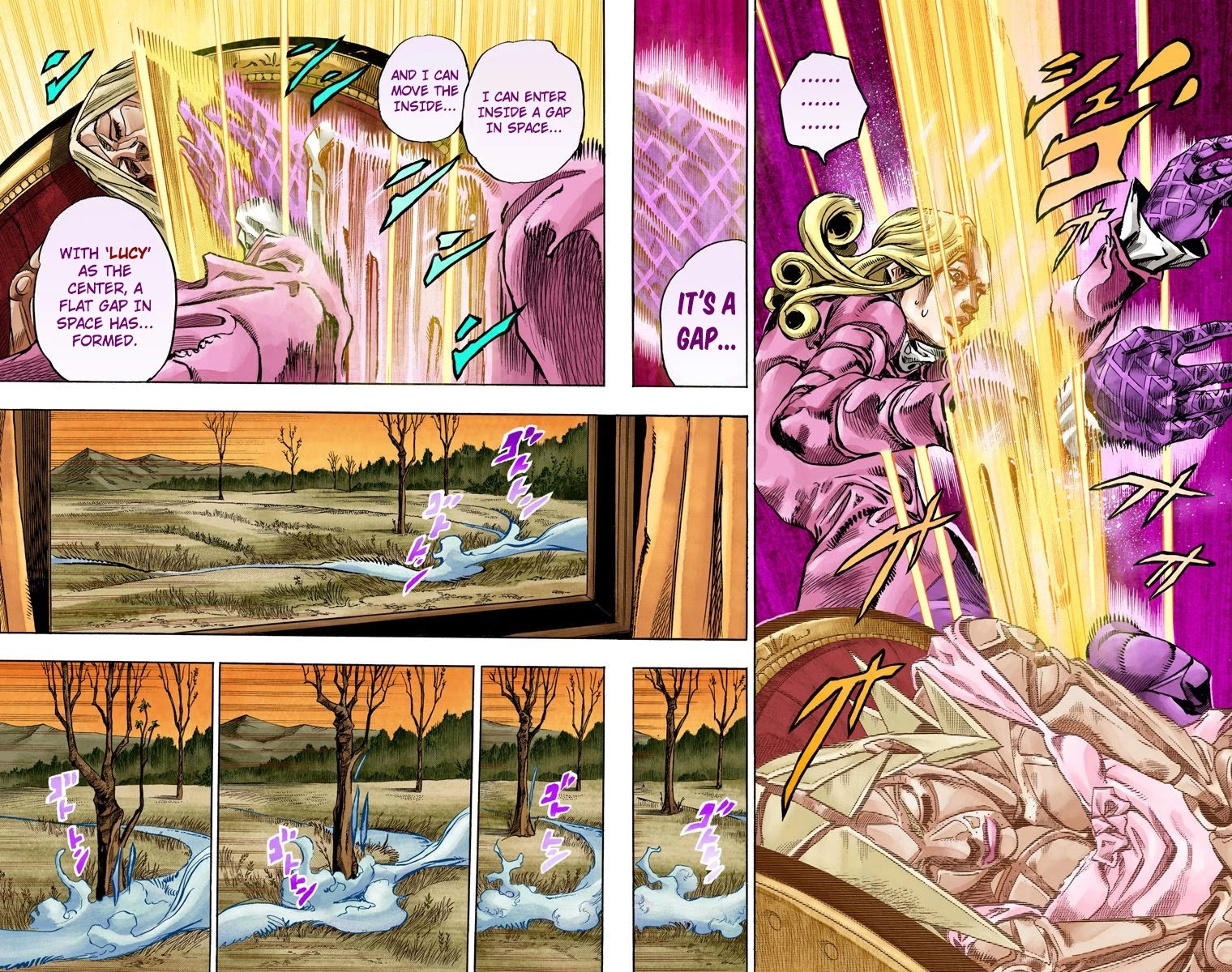 JoJo's Bizarre Adventure Part 7 - Steel Ball Run (Official Colored) Chapter 78 page 6 - Chapter 78: D4C Part 11 -Love Train-