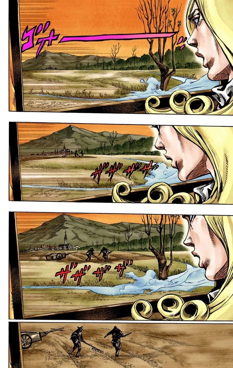 JoJo's Bizarre Adventure Part 7 - Steel Ball Run (Official Colored) Chapter 78 page 7 - Chapter 78: D4C Part 11 -Love Train-
