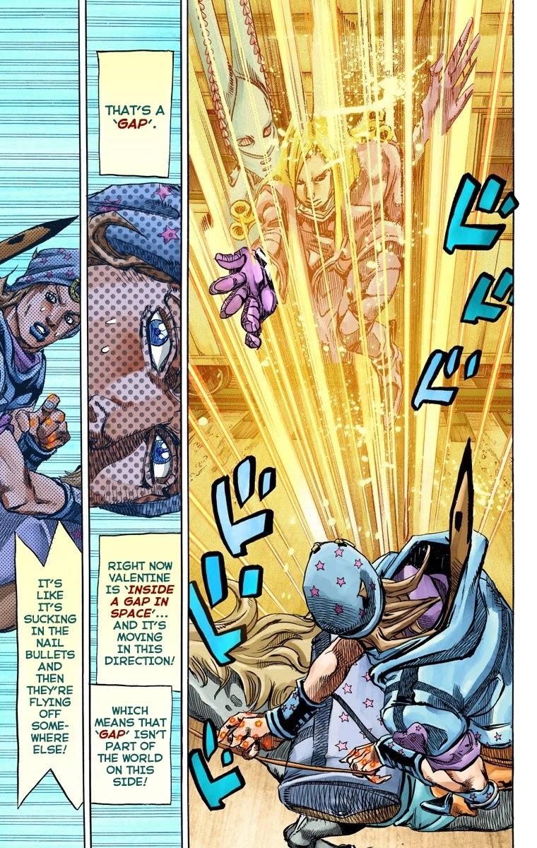 JoJo's Bizarre Adventure Part 7 - Steel Ball Run (Official Colored) Chapter 79 page 11 - Chapter 79: D4C Part 12 -Love Train-
