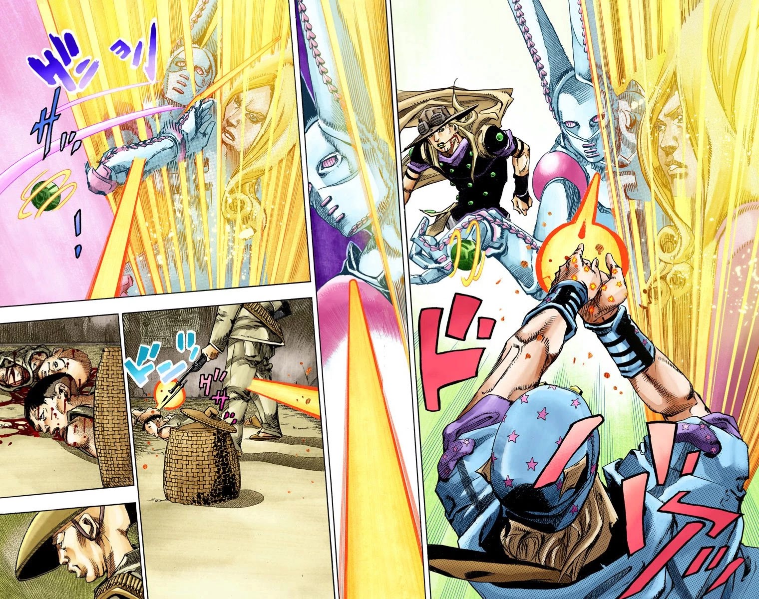 JoJo's Bizarre Adventure Part 7 - Steel Ball Run (Official Colored) Chapter 79 page 16 - Chapter 79: D4C Part 12 -Love Train-
