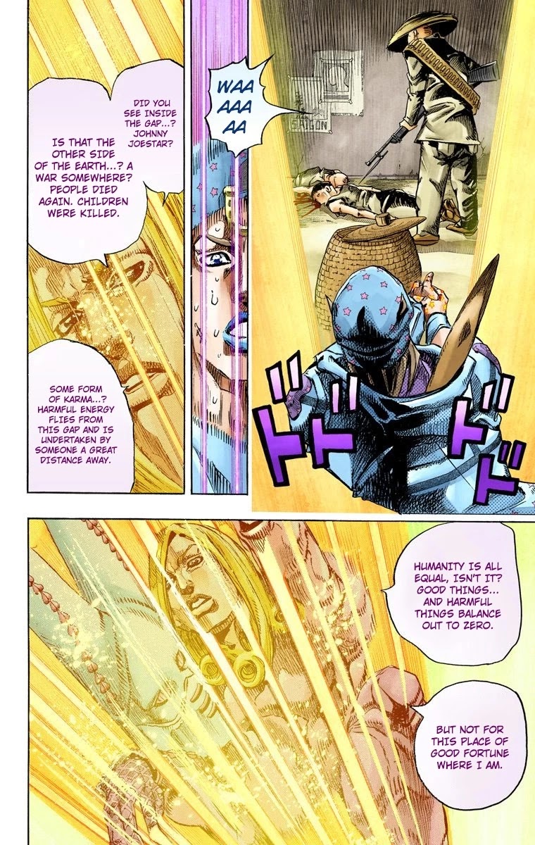 JoJo's Bizarre Adventure Part 7 - Steel Ball Run (Official Colored) Chapter 79 page 17 - Chapter 79: D4C Part 12 -Love Train-