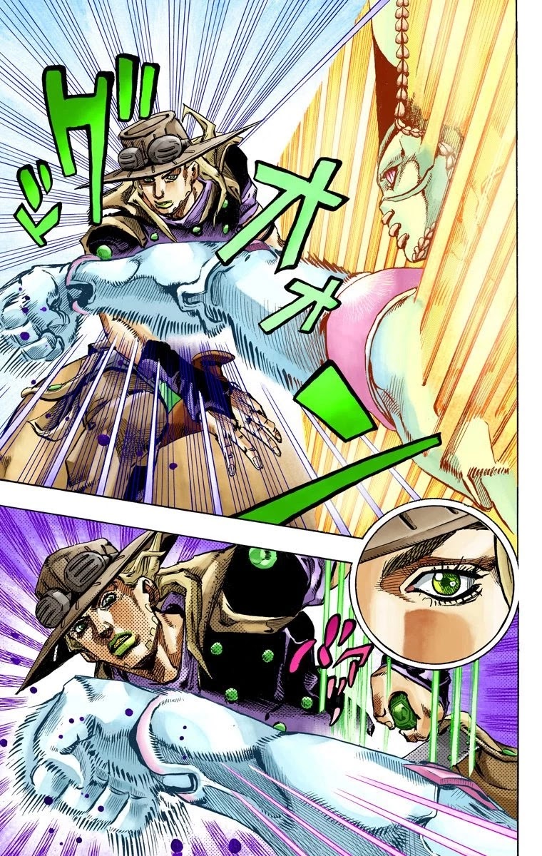 JoJo's Bizarre Adventure Part 7 - Steel Ball Run (Official Colored) Chapter 79 page 18 - Chapter 79: D4C Part 12 -Love Train-
