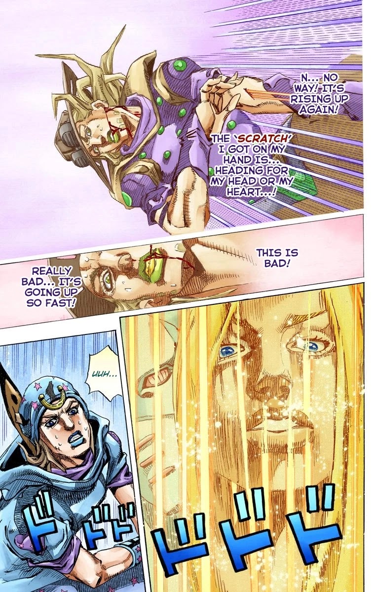 JoJo's Bizarre Adventure Part 7 - Steel Ball Run (Official Colored) Chapter 79 page 21 - Chapter 79: D4C Part 12 -Love Train-