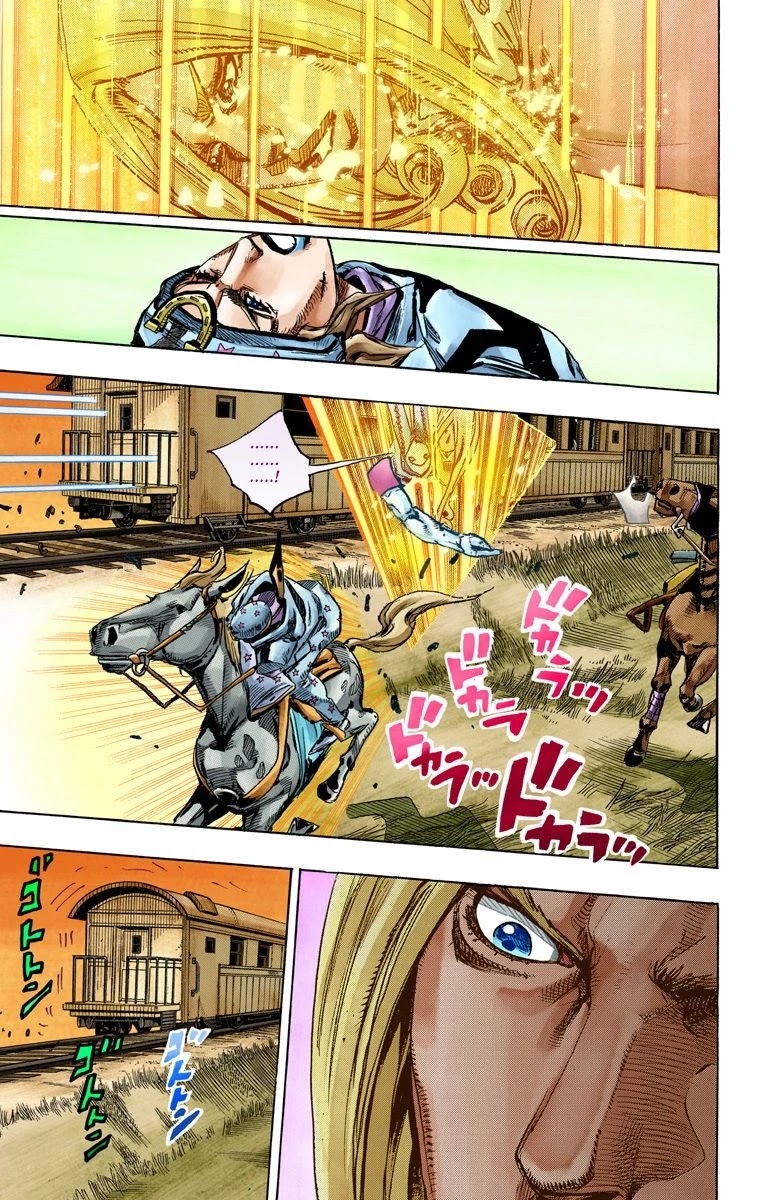 JoJo's Bizarre Adventure Part 7 - Steel Ball Run (Official Colored) Chapter 79 page 24 - Chapter 79: D4C Part 12 -Love Train-
