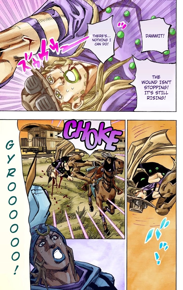 JoJo's Bizarre Adventure Part 7 - Steel Ball Run (Official Colored) Chapter 79 page 26 - Chapter 79: D4C Part 12 -Love Train-