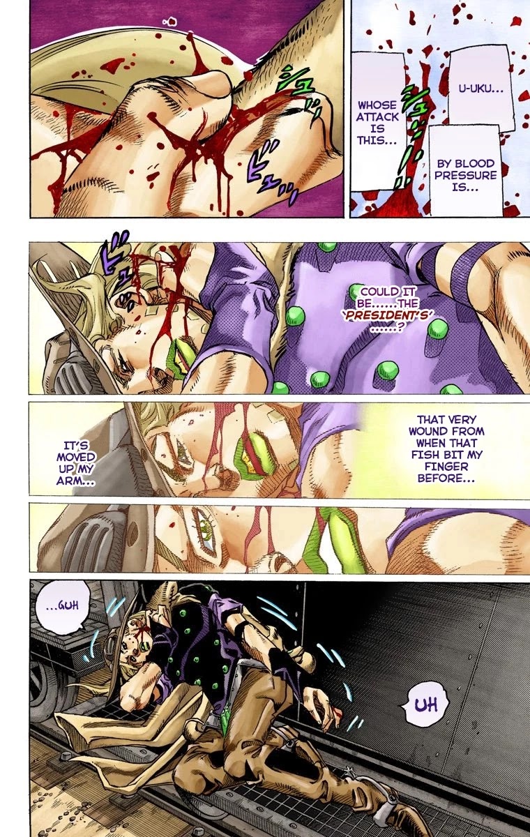 JoJo's Bizarre Adventure Part 7 - Steel Ball Run (Official Colored) Chapter 79 page 3 - Chapter 79: D4C Part 12 -Love Train-