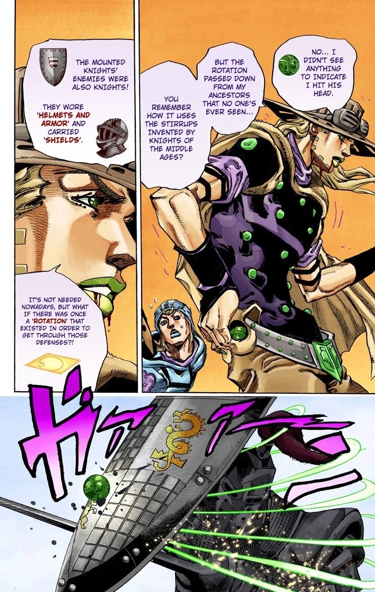 JoJo's Bizarre Adventure Part 7 - Steel Ball Run (Official Colored) Chapter 79 page 35 - Chapter 79: D4C Part 12 -Love Train-