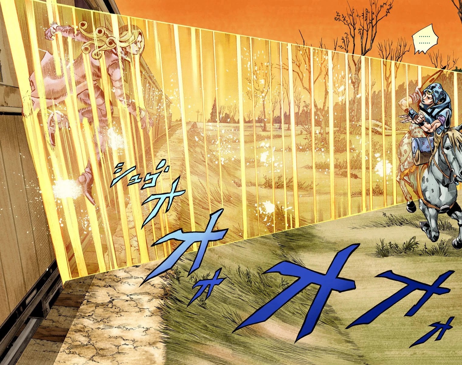 JoJo's Bizarre Adventure Part 7 - Steel Ball Run (Official Colored) Chapter 79 page 5 - Chapter 79: D4C Part 12 -Love Train-