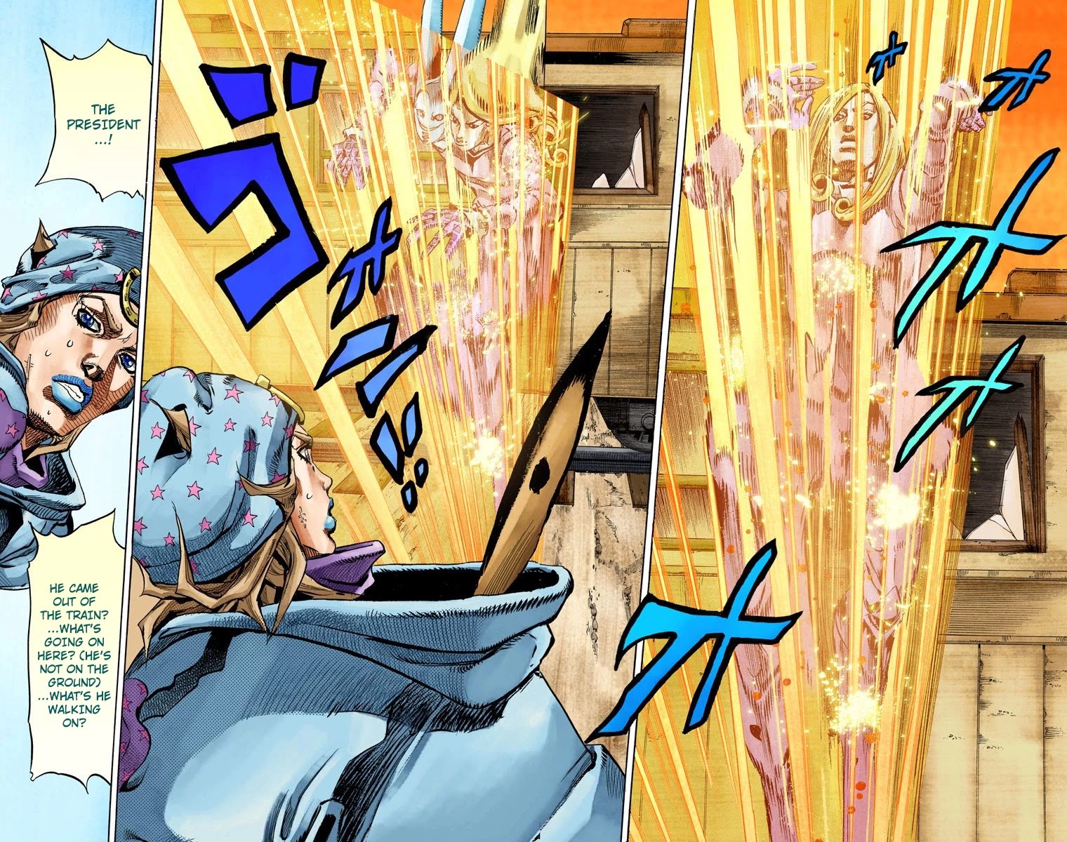 JoJo's Bizarre Adventure Part 7 - Steel Ball Run (Official Colored) Chapter 79 page 6 - Chapter 79: D4C Part 12 -Love Train-