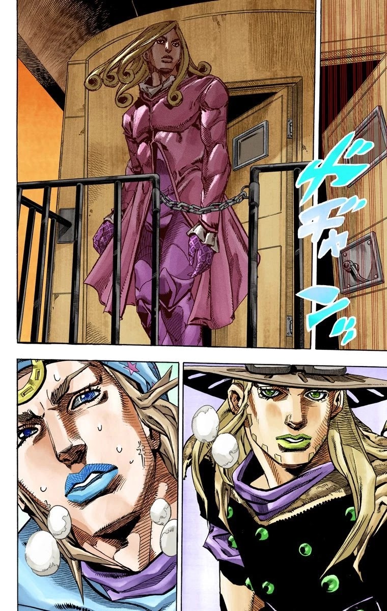 JoJo's Bizarre Adventure Part 7 - Steel Ball Run (Official Colored) Chapter 80 page 12 - Chapter 80: D4C Part 13 -Love Train-