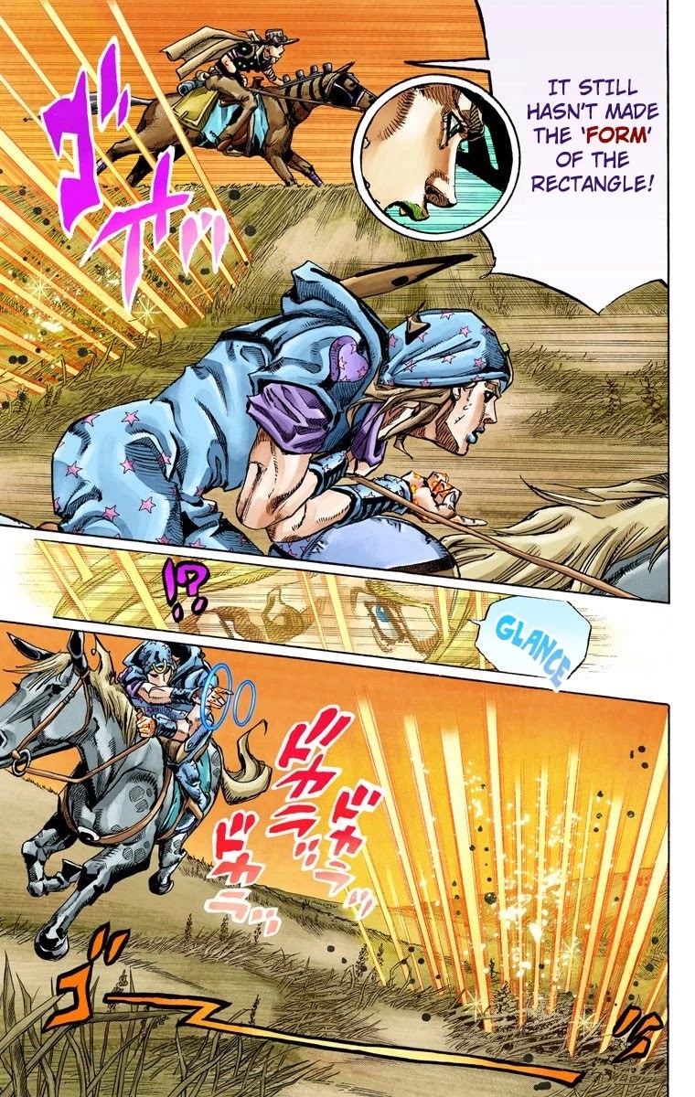 JoJo's Bizarre Adventure Part 7 - Steel Ball Run (Official Colored) Chapter 80 page 20 - Chapter 80: D4C Part 13 -Love Train-