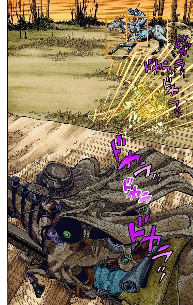 JoJo's Bizarre Adventure Part 7 - Steel Ball Run (Official Colored) Chapter 80 page 21 - Chapter 80: D4C Part 13 -Love Train-
