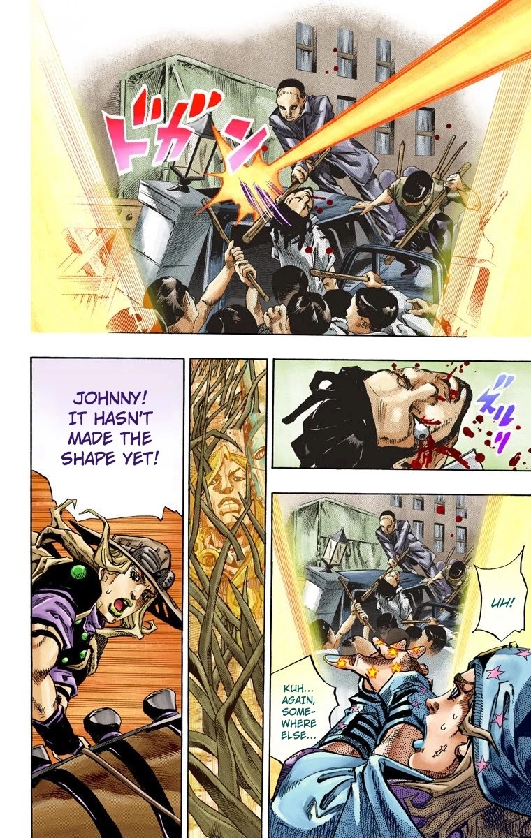 JoJo's Bizarre Adventure Part 7 - Steel Ball Run (Official Colored) Chapter 80 page 23 - Chapter 80: D4C Part 13 -Love Train-