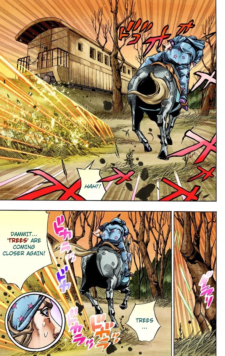JoJo's Bizarre Adventure Part 7 - Steel Ball Run (Official Colored) Chapter 80 page 24 - Chapter 80: D4C Part 13 -Love Train-