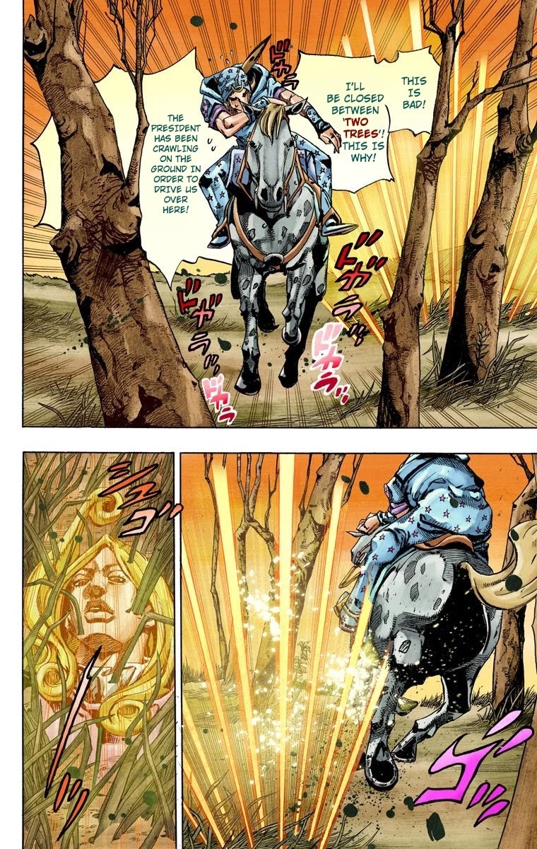 JoJo's Bizarre Adventure Part 7 - Steel Ball Run (Official Colored) Chapter 80 page 25 - Chapter 80: D4C Part 13 -Love Train-