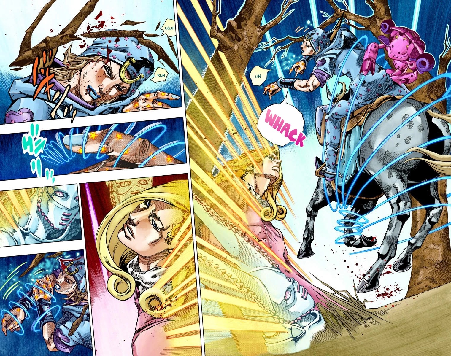 JoJo's Bizarre Adventure Part 7 - Steel Ball Run (Official Colored) Chapter 80 page 29 - Chapter 80: D4C Part 13 -Love Train-
