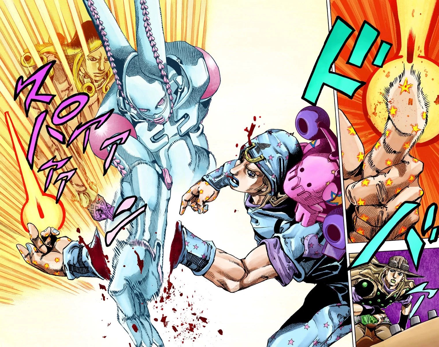 JoJo's Bizarre Adventure Part 7 - Steel Ball Run (Official Colored) Chapter 80 page 30 - Chapter 80: D4C Part 13 -Love Train-