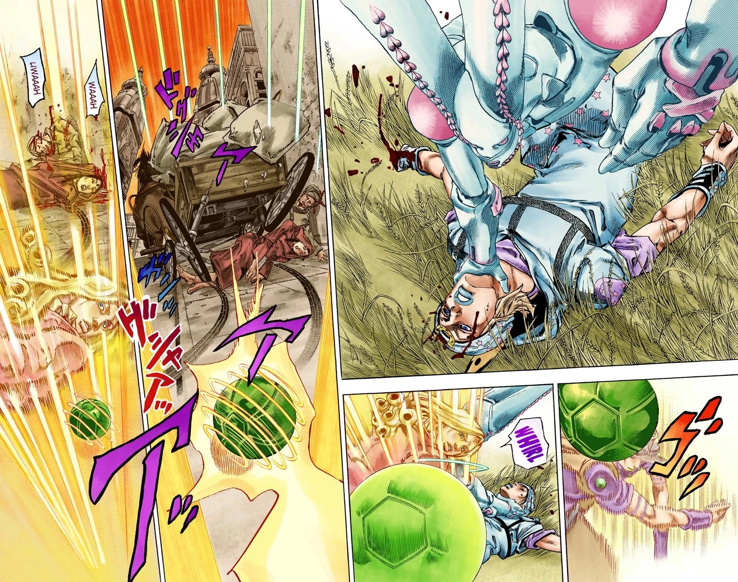 JoJo's Bizarre Adventure Part 7 - Steel Ball Run (Official Colored) Chapter 81 page 10 - Chapter 81: D4C Part 14 -Love Train-