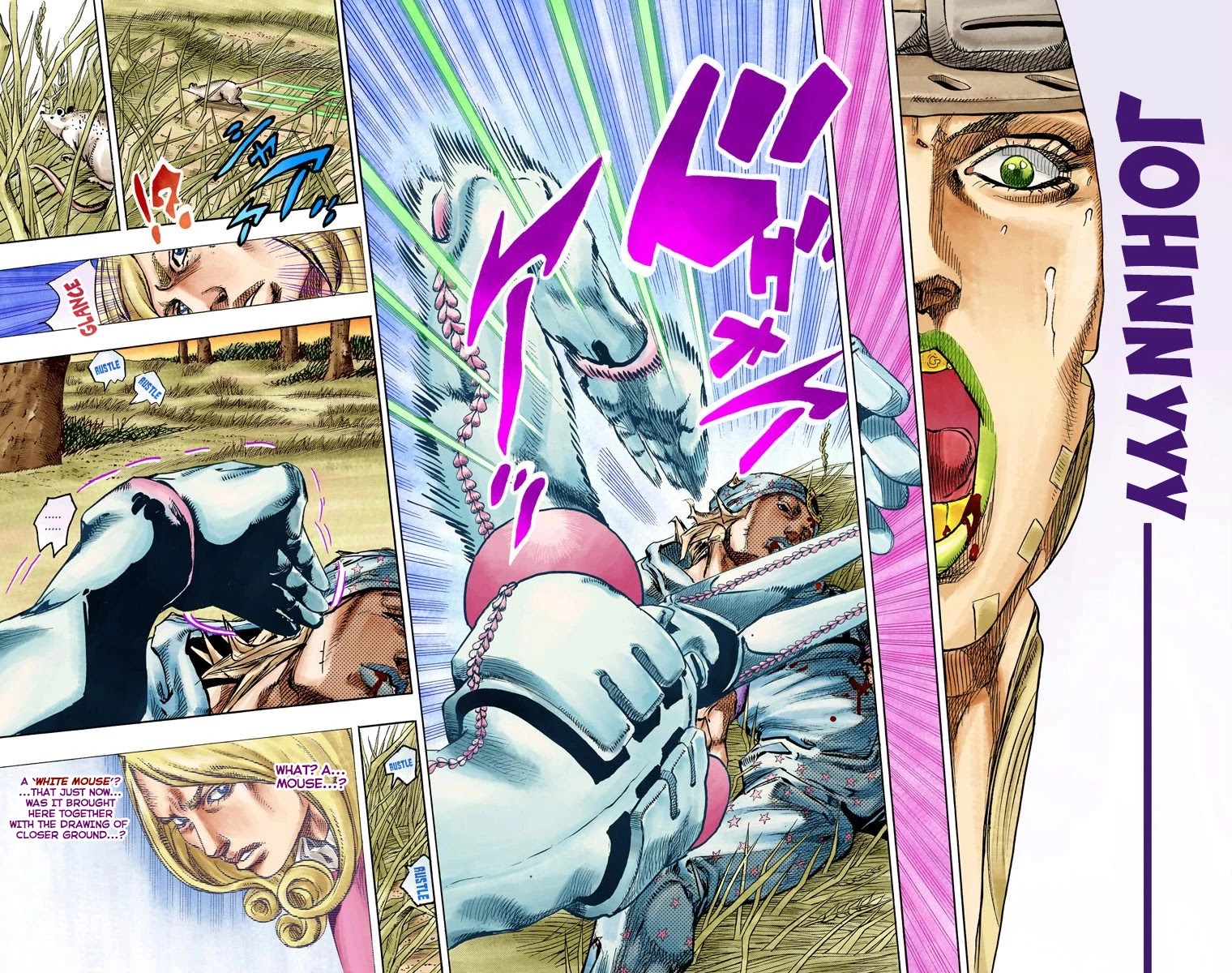JoJo's Bizarre Adventure Part 7 - Steel Ball Run (Official Colored) Chapter 81 page 13 - Chapter 81: D4C Part 14 -Love Train-