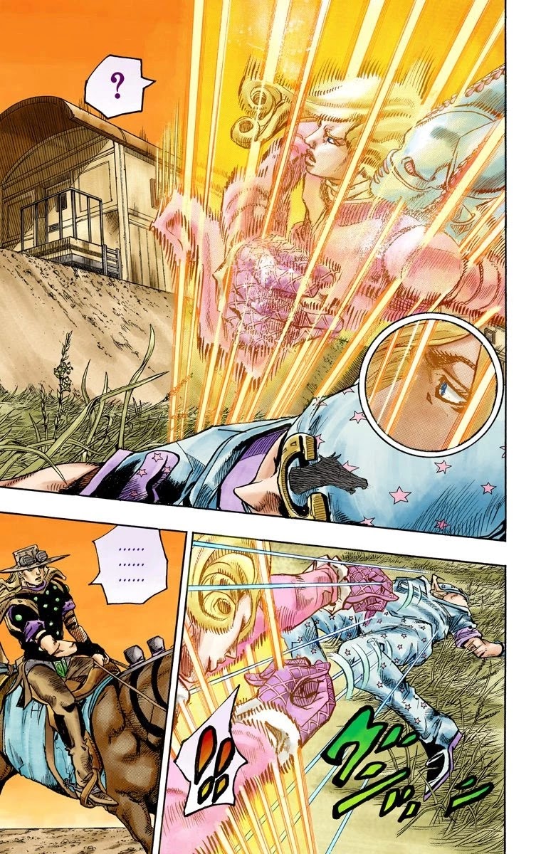 JoJo's Bizarre Adventure Part 7 - Steel Ball Run (Official Colored) Chapter 81 page 15 - Chapter 81: D4C Part 14 -Love Train-