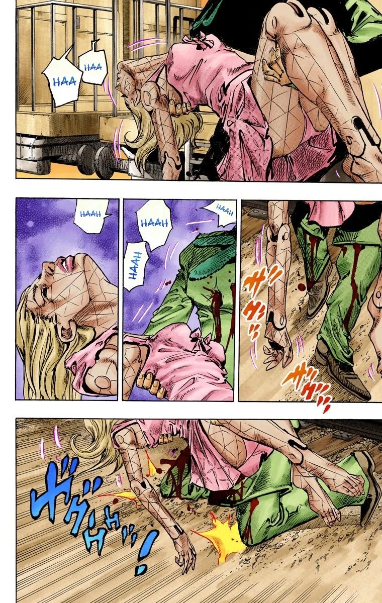 JoJo's Bizarre Adventure Part 7 - Steel Ball Run (Official Colored) Chapter 81 page 18 - Chapter 81: D4C Part 14 -Love Train-