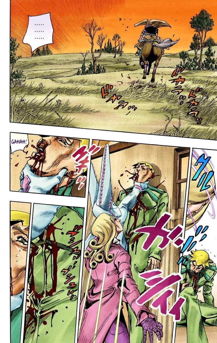JoJo's Bizarre Adventure Part 7 - Steel Ball Run (Official Colored) Chapter 81 page 26 - Chapter 81: D4C Part 14 -Love Train-
