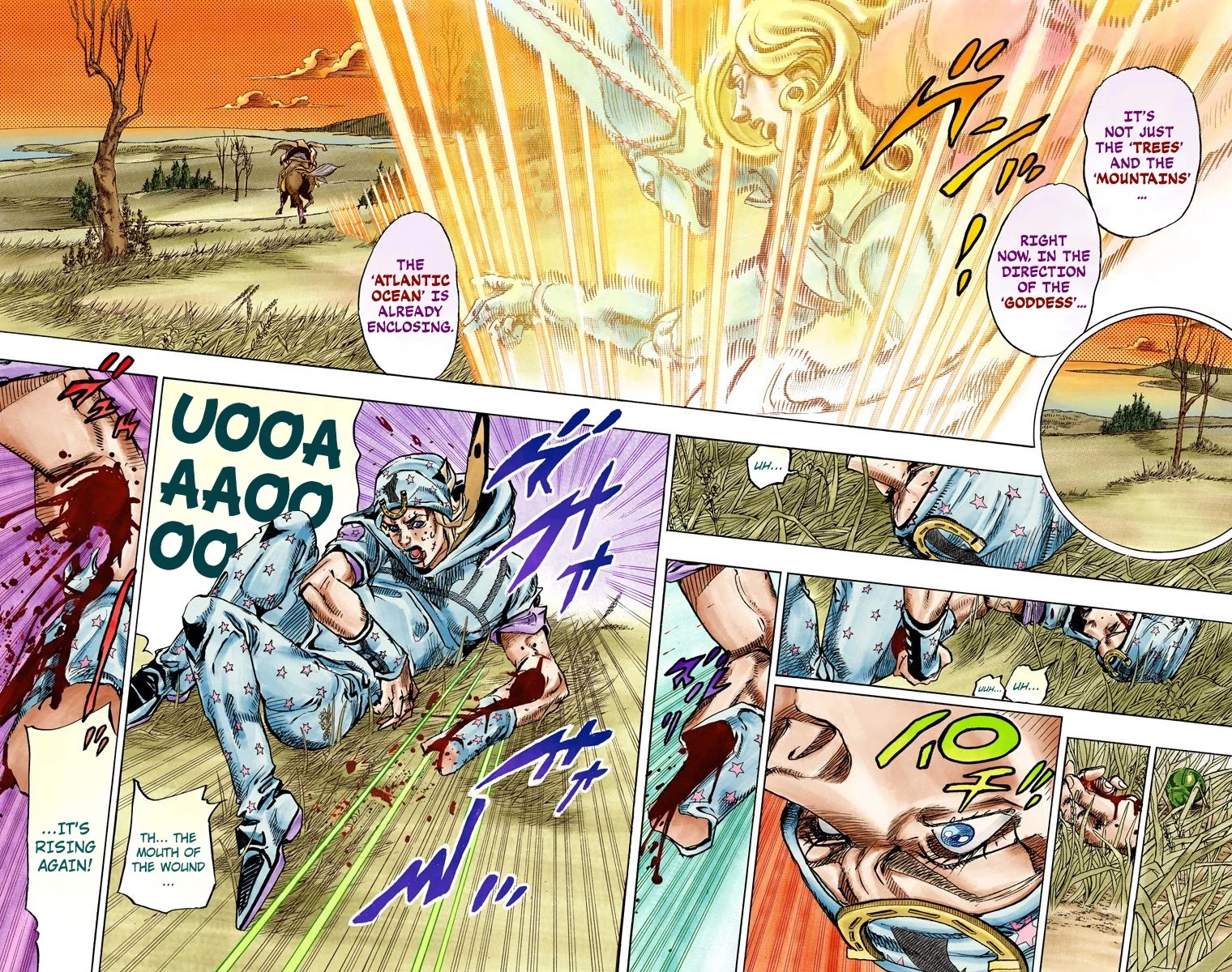 JoJo's Bizarre Adventure Part 7 - Steel Ball Run (Official Colored) Chapter 81 page 29 - Chapter 81: D4C Part 14 -Love Train-