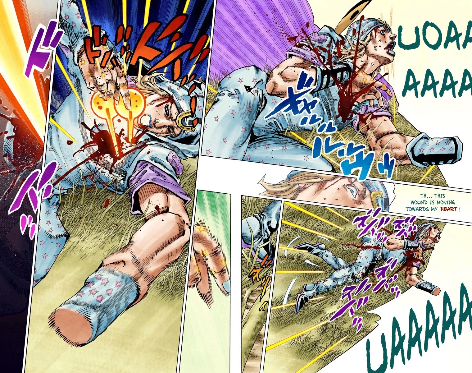 JoJo's Bizarre Adventure Part 7 - Steel Ball Run (Official Colored) Chapter 81 page 30 - Chapter 81: D4C Part 14 -Love Train-