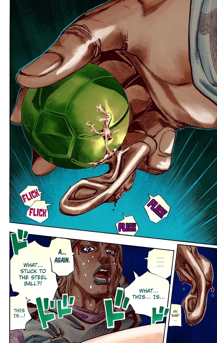 JoJo's Bizarre Adventure Part 7 - Steel Ball Run (Official Colored) Chapter 81 page 35 - Chapter 81: D4C Part 14 -Love Train-