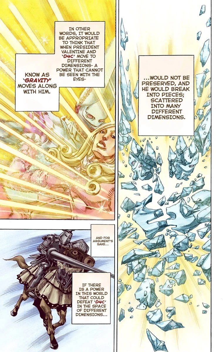 JoJo's Bizarre Adventure Part 7 - Steel Ball Run (Official Colored) Chapter 81 page 5 - Chapter 81: D4C Part 14 -Love Train-