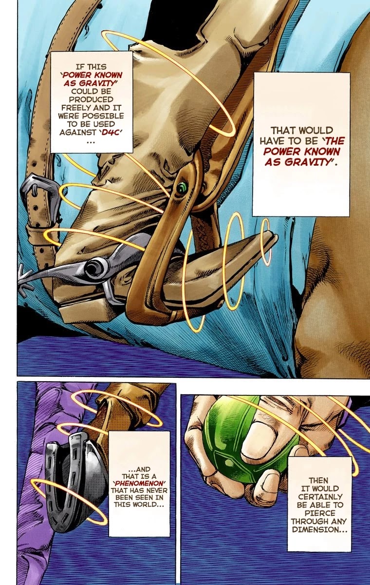 JoJo's Bizarre Adventure Part 7 - Steel Ball Run (Official Colored) Chapter 81 page 6 - Chapter 81: D4C Part 14 -Love Train-