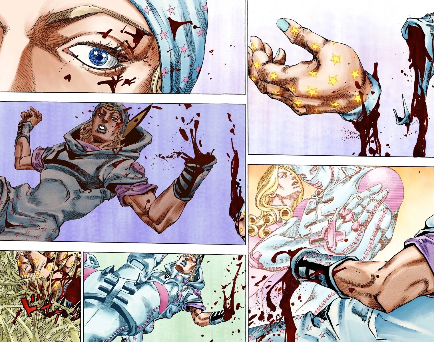 JoJo's Bizarre Adventure Part 7 - Steel Ball Run (Official Colored) Chapter 81 page 8 - Chapter 81: D4C Part 14 -Love Train-